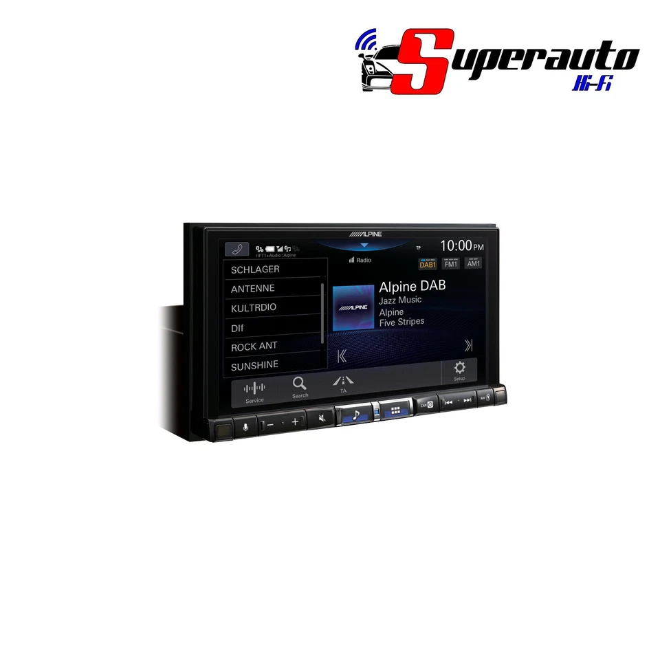ALPINE iLX-705D Media Station 7" WXGA DAB+ USB BT HDMI Apple Android HI RES GPS - Immagine 4 di 4