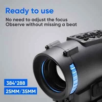 384*288 Thermal Scope Thermal Rifle Scope 3X 6X 9X Thermal Imager Sight 12μm