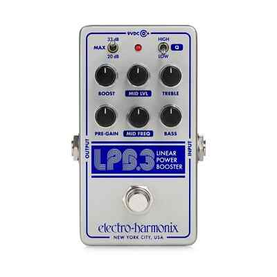 Electro-Harmonix LPB-3 Linearer Power Booster & EQ Gitarrenpedal