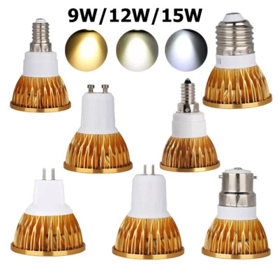 9W 12W 15W Led Cob Downlight Spotlight Deckenleuchten 6500K 220v Spot Home E27 - Bild 1 von 4