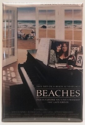 Beaches MAGNET 2''x3'' Refrigerator Locker Movie Poster