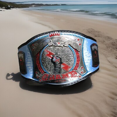 3D - Cm Punk 434 Days Record Spinner Champion Ship Wrestling Belt