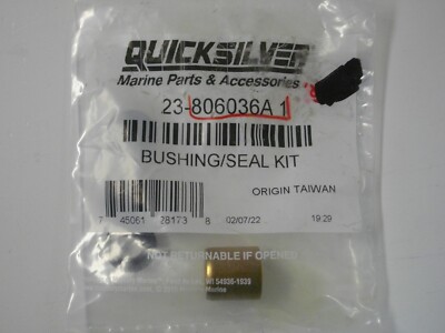 Mercury Marine Quicksilver MerCruiser 23-806036A1 Bushing / Seal Kit OEM Alpha