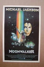 Moonwalker Lobby Card Movie Poster Michael Jackson