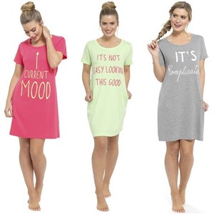 camiseta pijama mujer