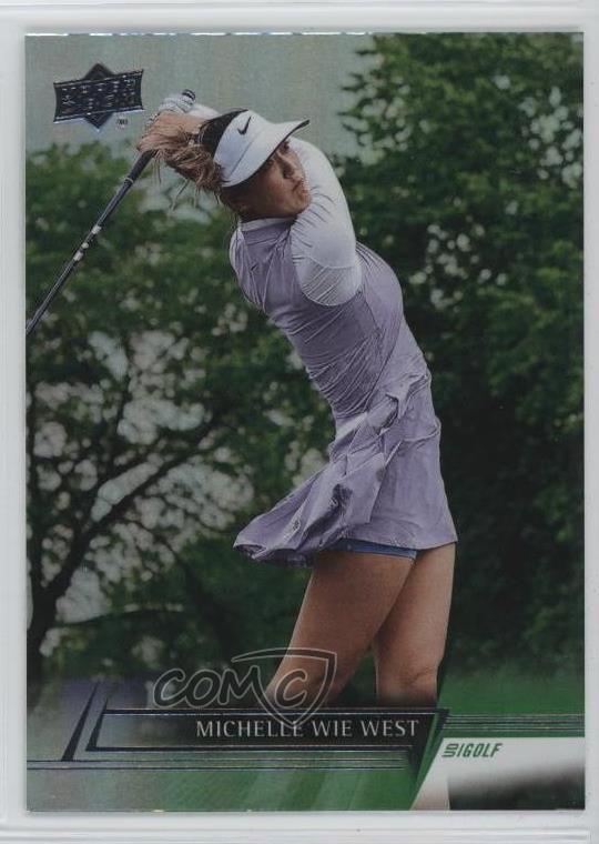 2024 Upper Deck Silver Foil Michelle Wie West #14