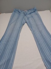 Women's pants Tommy Hilfiger pants  Strips PRE-OWNED Size 12