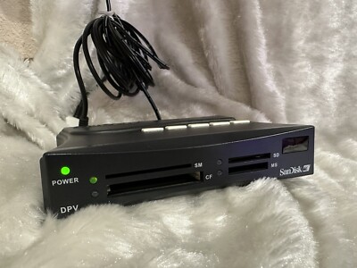 SanDisk Digital Photo Viewer and Card Reader for TV, Md # SDV1-R With Power Cord