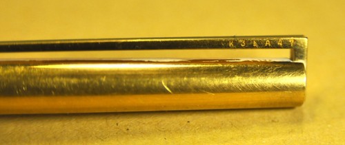 "S.T. Dupont" GP over Sterling silver 925&Green Enamel on Clip Ballpoint pen - Picture 5 of 24
