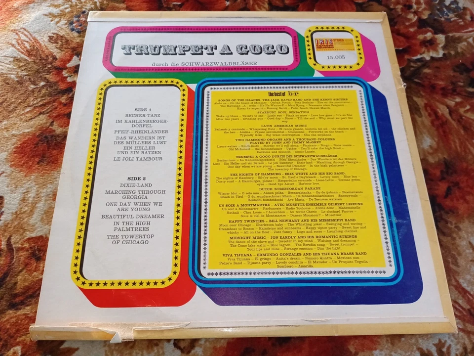 Trumpet A Gogo Volume 1 LP Vinyl Record Album - Image 3 of 3