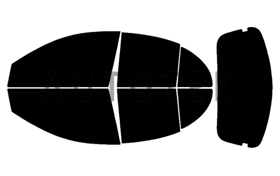 Película premium precortada para ventanas laterales cualquier tono % para Nissan Micra 2015-2019 Foto 2 de 4