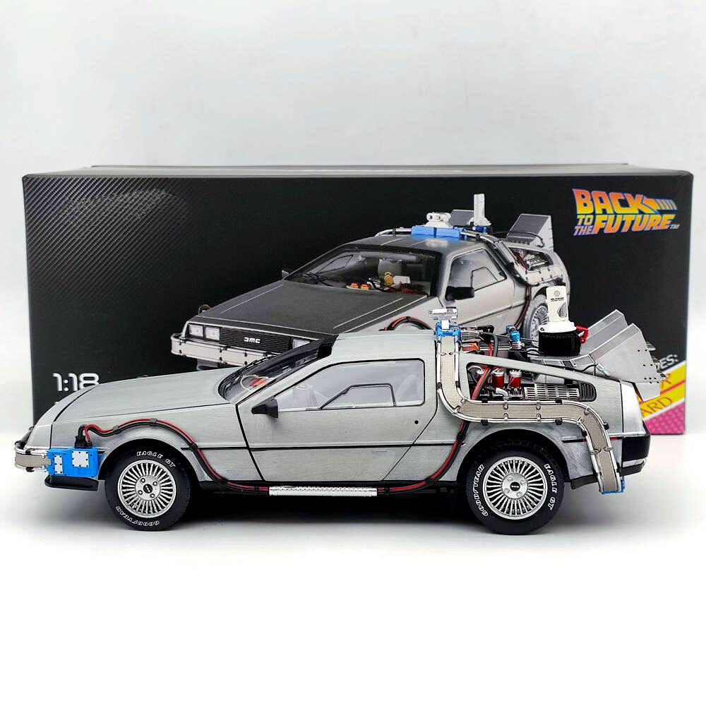 Hot Wheels De Lorean Time Machine Back To The Future 2 Ritorno Al Futuro 2 1:18 BCJ97