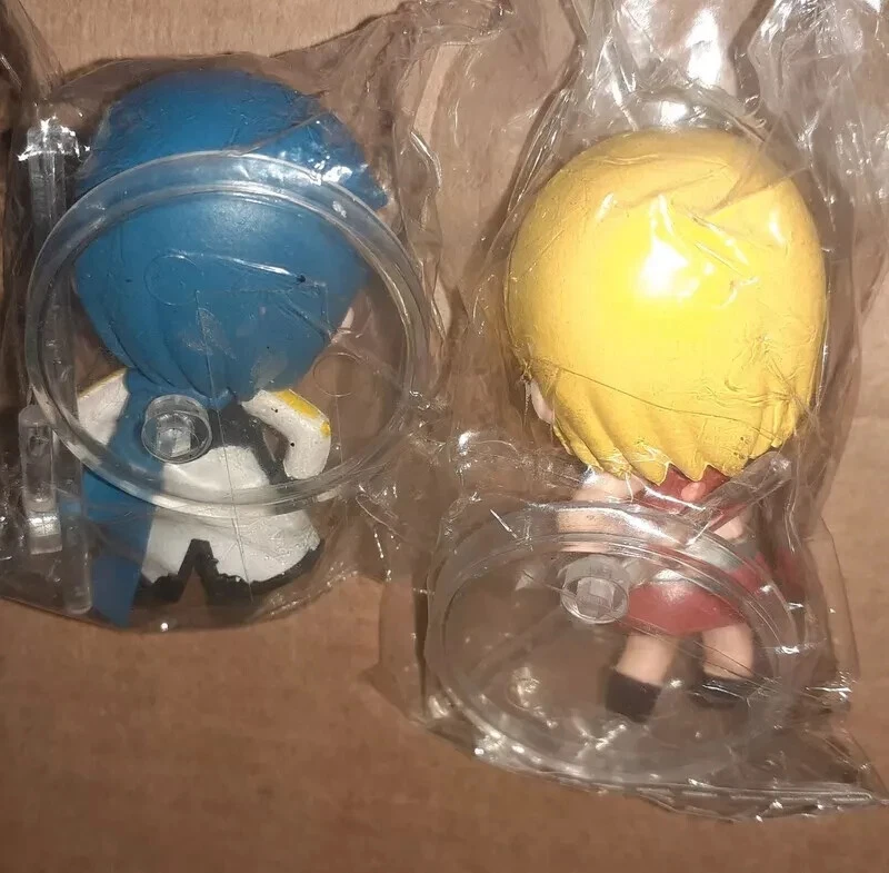 2 FIGURE MANGA VOCALOID IDOLS GIRL MEIKO,BOY KAITO ANIME GASHAPON nendoroid,miku - Immagine 2 di 4