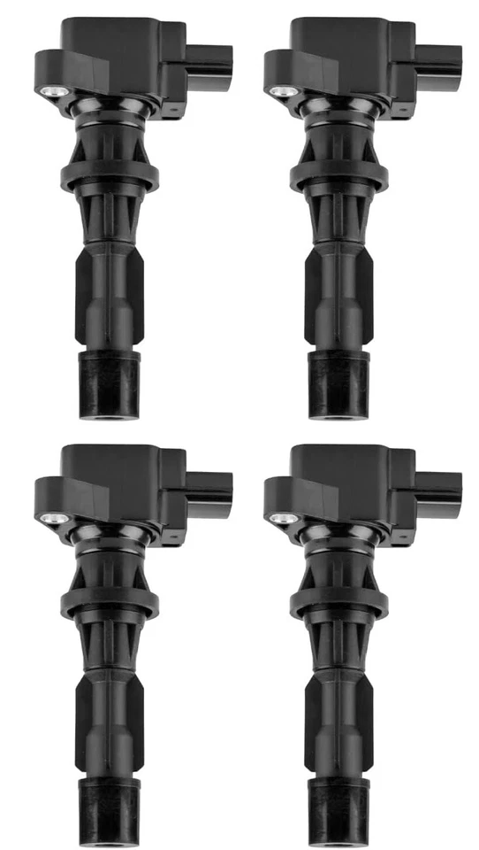 4x bujías NGK y 4x bobina de encendido para Mazda 3 6 CX-7 2,0 L 2,3 L 2,5 L L L4 Foto 2 de 4