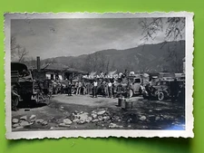 Photo, WW2, field kitchen cooking in Ivanovo Bulgaria (N)50742