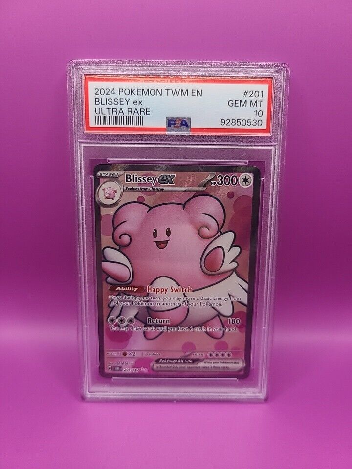 Pokemon BLISSEY EX - Twilight Masquerade - ULTRA RARE FULL Pokemon BLISSEY EX - Twilight Masquerade - ULTRA RARE FULL