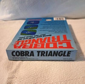 Cobra Triangle (Nintendo, NES 1989) - CIB Completo Casi Como Nuevo Excelente