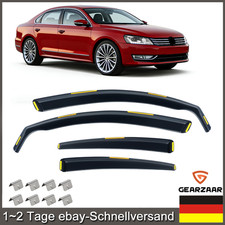 Windabweiser Regenabweiser Set Geeignet für VW Passat B6 B7 2005-2014 Windschutz