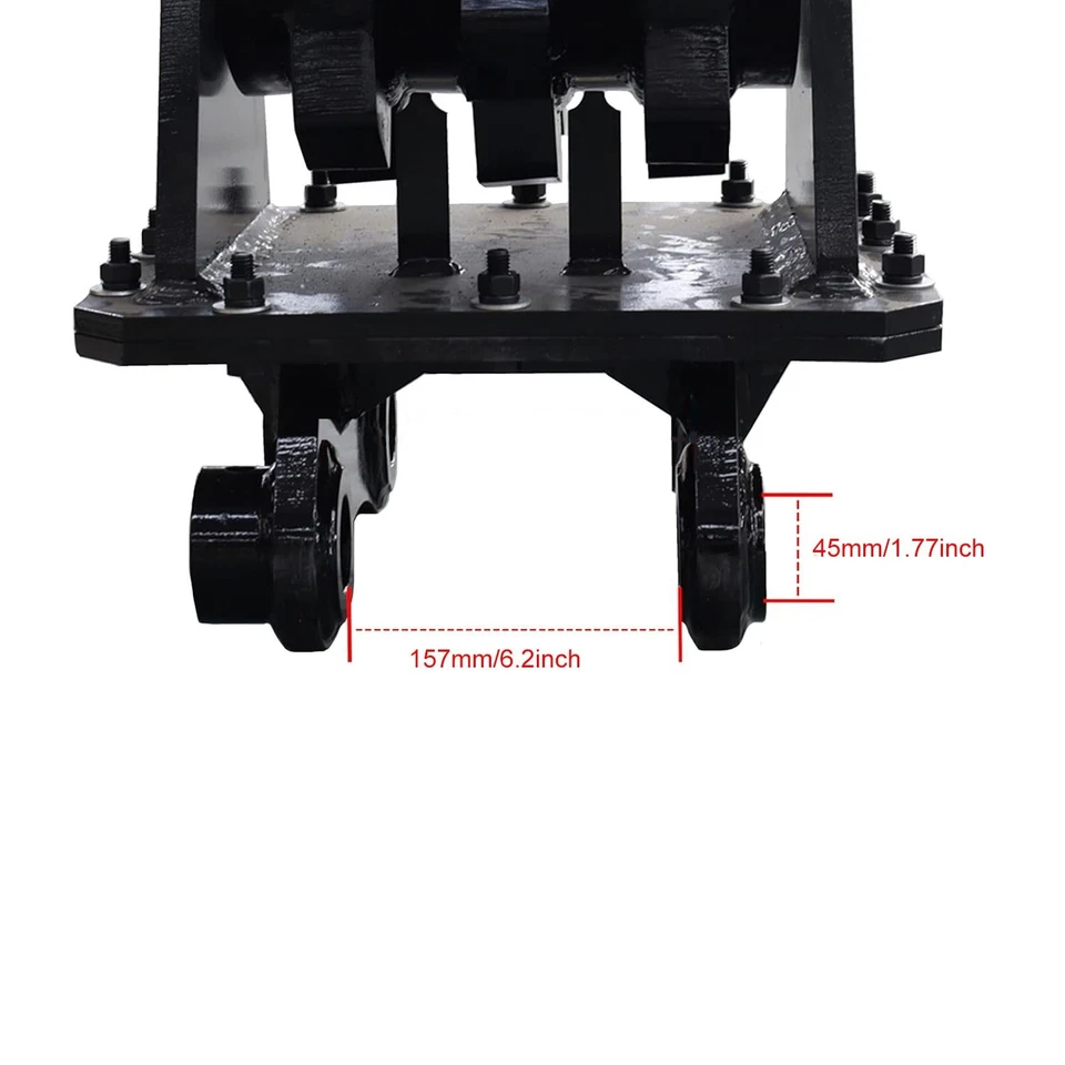 Rueda de compactación de alta resistencia para miniexcavadora Caterpillar CAT 305 | Rodillo 3T Foto 3 de 4