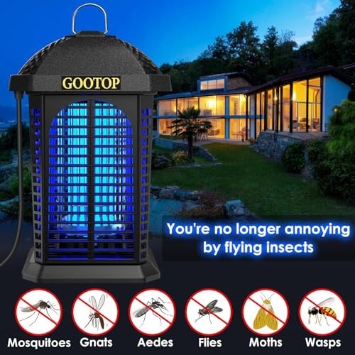 Labelled Insects 3 Prong Plug Electric Insect Control Device for Home Patio Garden | eBay