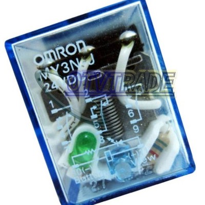 10 pieces   MY3N-J coil Power Relay 24VDC New *vv