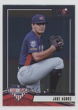 2019 Panini USA Baseball Stars & Stripes Longevity Jake Agnos #25 4l3