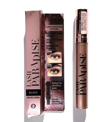 L Oreal Lash Paradise Mascara Black Lash Improving Formula Up To 20x Volume 6,4m
