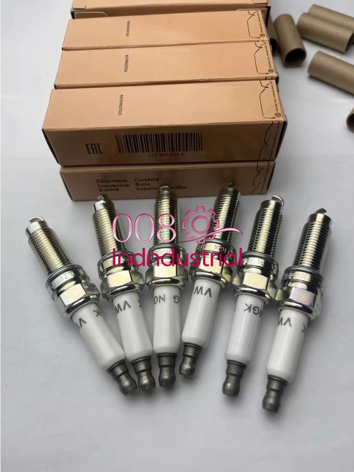 6PC Spark Plugs 101905622 For Q7 CC Passat 3.6L V6 1961 Laser Iridium