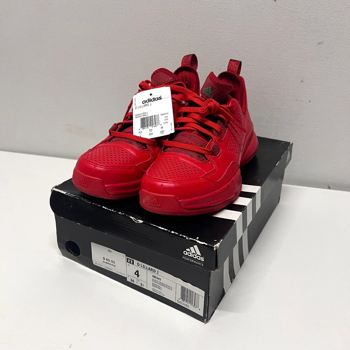 Preços baixos em adidas Dame 4 Scarlet Red | eBay