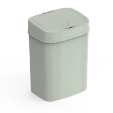 Nine Stars Motion Sensor Automatic Bathroom Trash Can, 3-Gallon Plastic