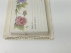 Corelle Coordinates Recipe Cards Sunsations 20 Double 3"x5" Flowers NEW — photo 5