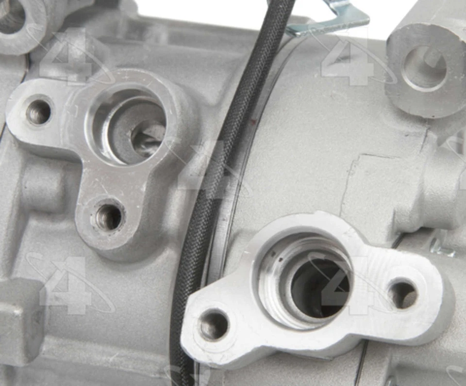 Compresor de aire acondicionado para Toyota Yaris 2007-2012 2008 2009 2010 2011 158318 Foto 3 de 4