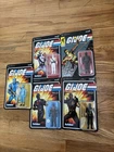 Super7 Storm Shadow Snake Eyes Ninja Ku Lot Of 5 G.I. Joe 3.75" ReAction Figure