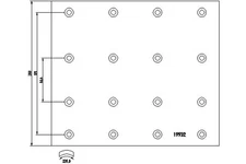 Textar 1993201 brake lining kit, drum brake for Scania