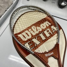 Vintage Wilson Prestige Tennis Racket Vintage Copper w/ Original Cover NICE