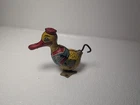 ***VINTAGE 1930's J. CHEIN & CO. TIN LITHO WIND-UP TOY DUCK MECHANISM IN TACT!!!