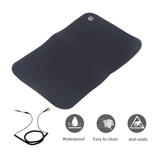 Tapis de souris de mise à la terre tapis de mise à la terre récupération EMF tapis de souris ordinateur pour DSO - Photo 12/22