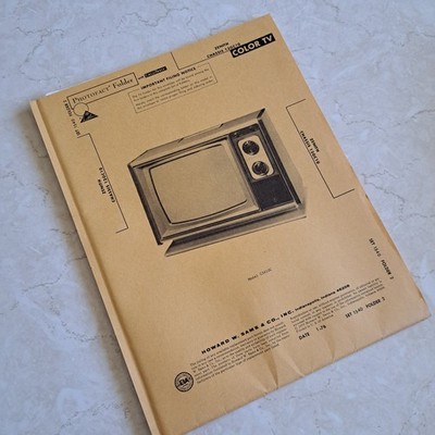 Zenith G3410C Photofact Folder Manual Color TV Chassis 13GC10 1976 Schematics