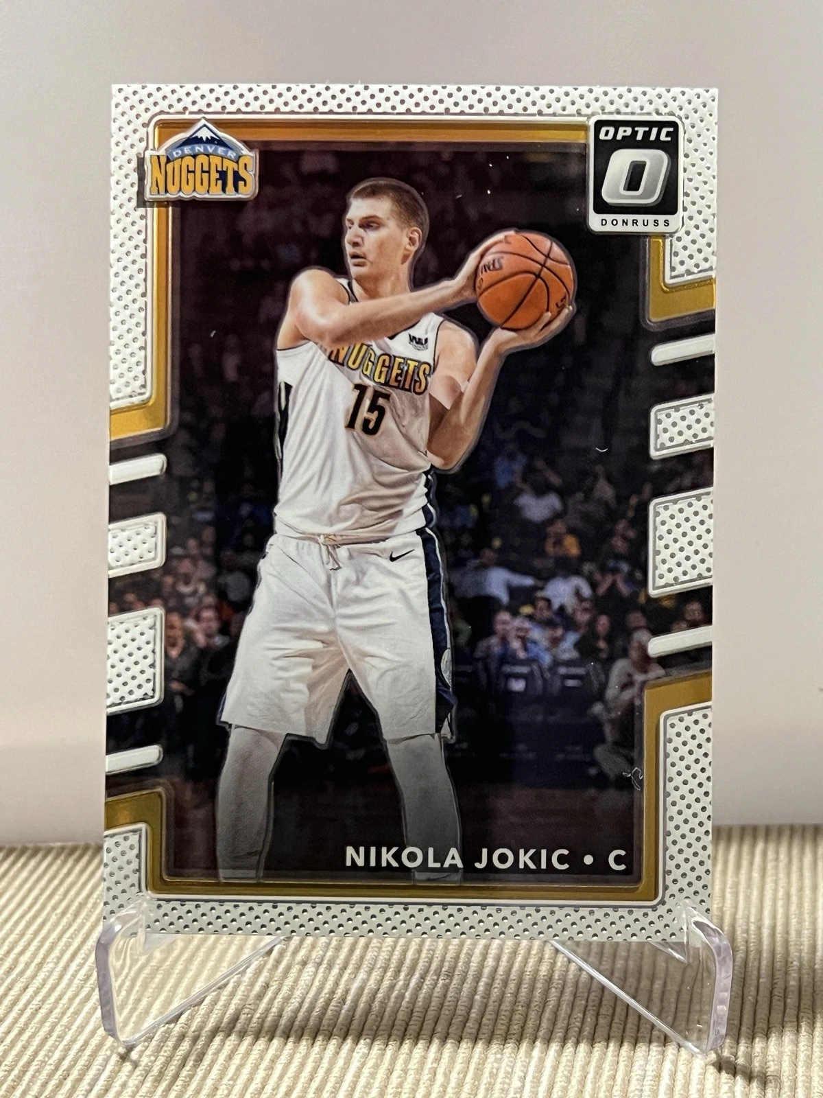 Nikola Jokic trading card