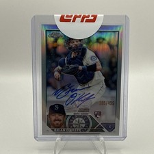 2023 Topps Chrome Rookie Autographs Refractors #RABO Brian O'Keefe Auto /499