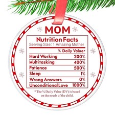 Funny Christmas Ornament Gifts for Mom- Mom Gifts from Daughter Son- Mother C...