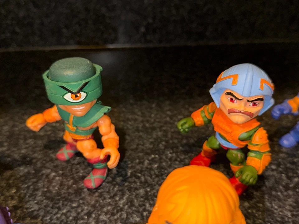 "9 mini figuras de acción de vinilo de 3"" MOTU Loyal Subjects Masters of the Universe" Foto 4 de 4