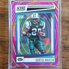 2022 Panini Score Curtis Martin #299 New York Jets NFL Parallel