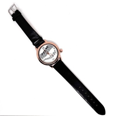 Music Themed Ladies Watch Copper Plated Metal Face #1001