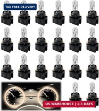 20PCS Halogen Instrument Cluster Bulbs Kit,1.2W 12V T5 Dash Lights for Car Inter