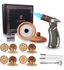 KPALAG Whiskey Smoker Kit With Torch NO BUTANE