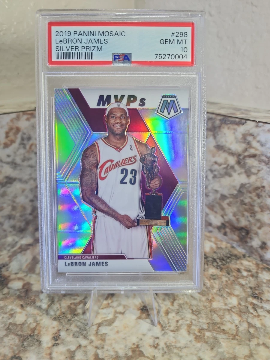 レブロン プリズム シルバー PSA 10 Panini LeBron James 10 Graded Basketball Sports Trading Cards