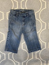 Girls Baby Gap VTG Y2K Blue Denim Jeans Size 4T NWOT Stretch