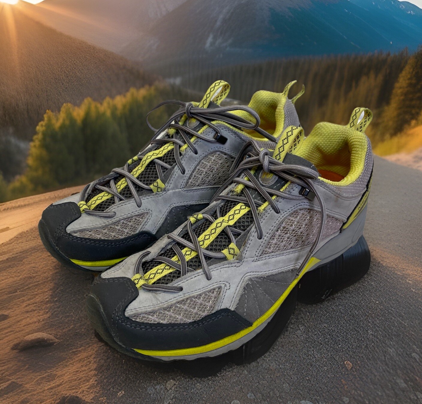 Scarpe da trekking Merrell donna Avian Light Ventilator grigio opale stringate taglia 9 5