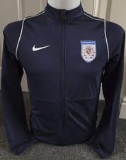 Cambridgeshire FA Nike Track Jacket Kids XL Age 13-15 Years Navy Blue 